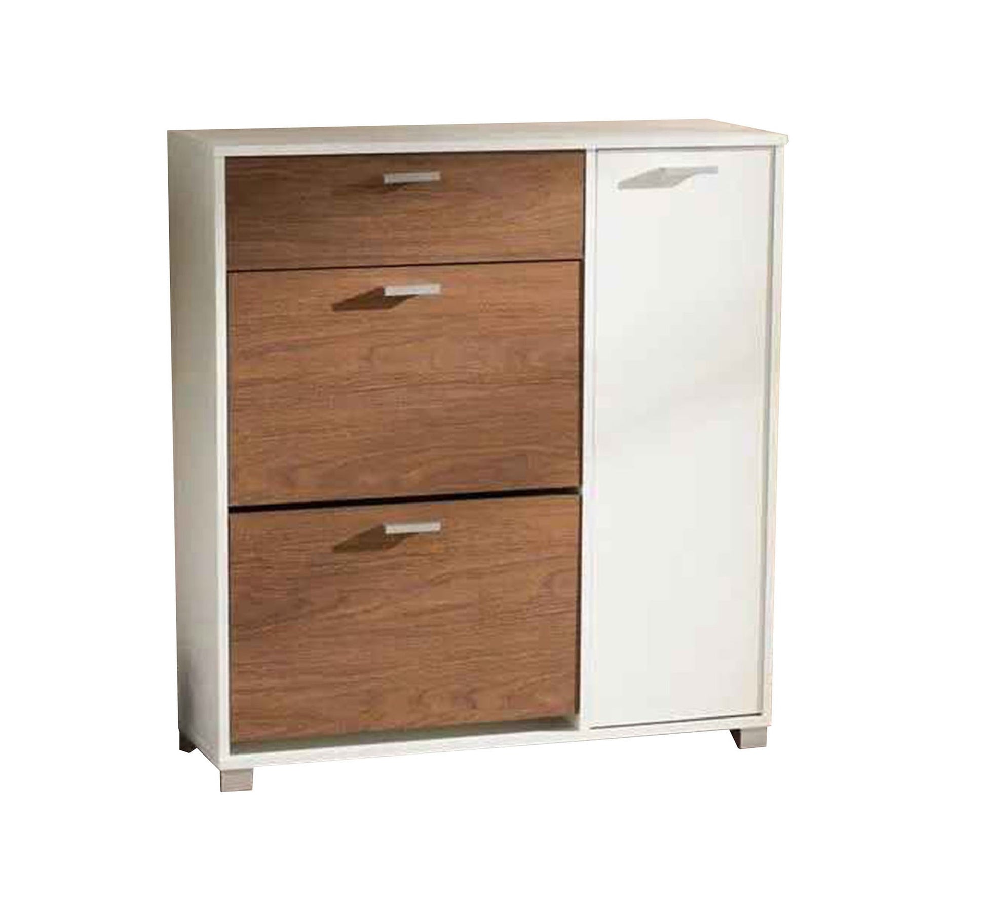 Unique design shoe rack with two flap doors - Vitrine Furniture - Furniture