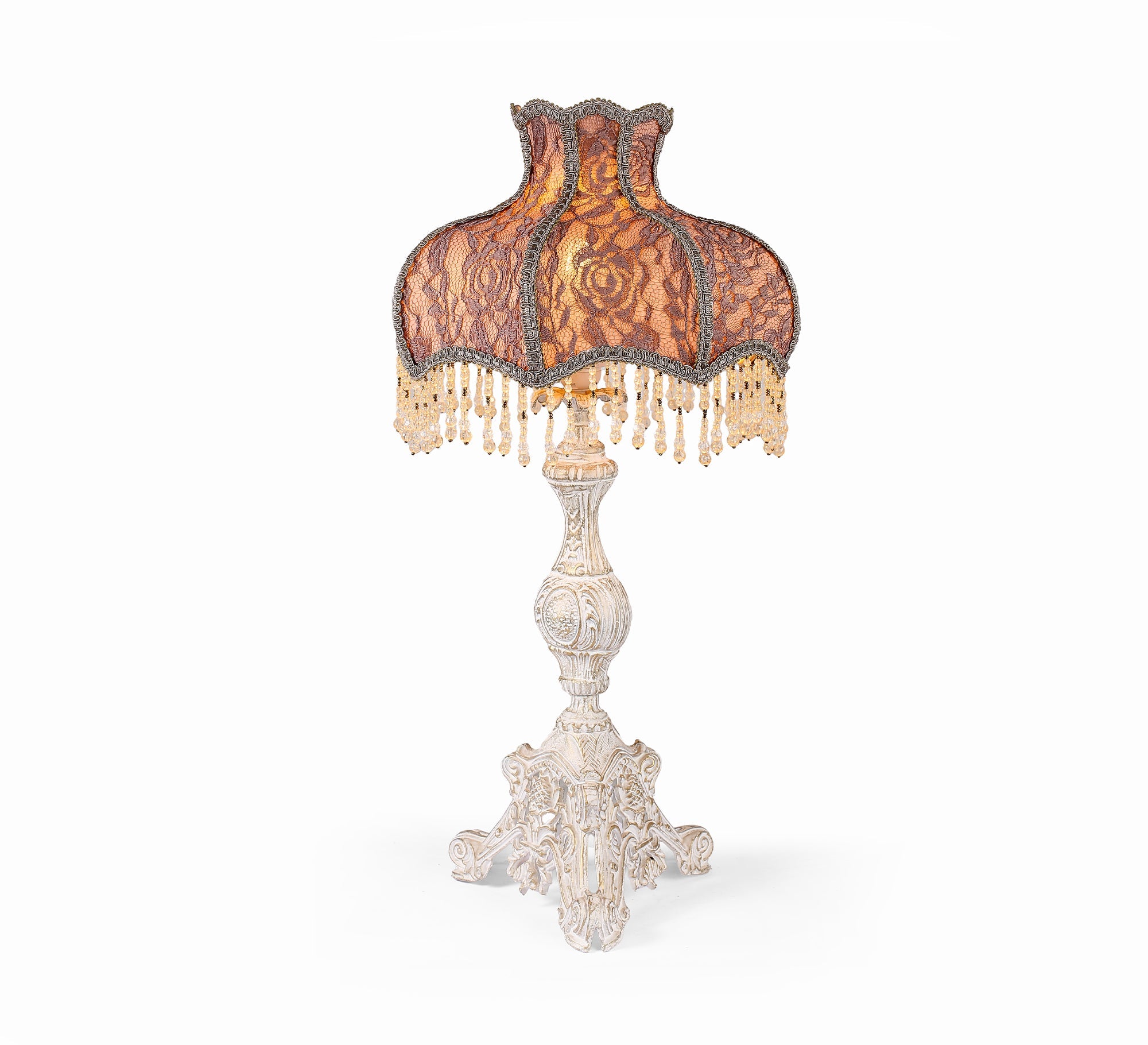 Uniquely designed antique table lamp - Vitrine Furniture - Lighting