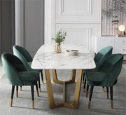 Uniquely designed marble dining table - Vitrine Furniture - Furniture