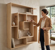 Uniquely shaped library - Vitrine Furniture - Office Bookcases