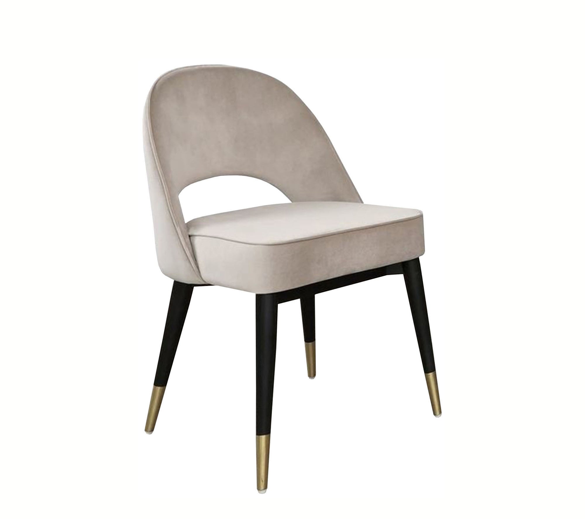 Upholstered beige chair - Vitrine Furniture - Furniture
