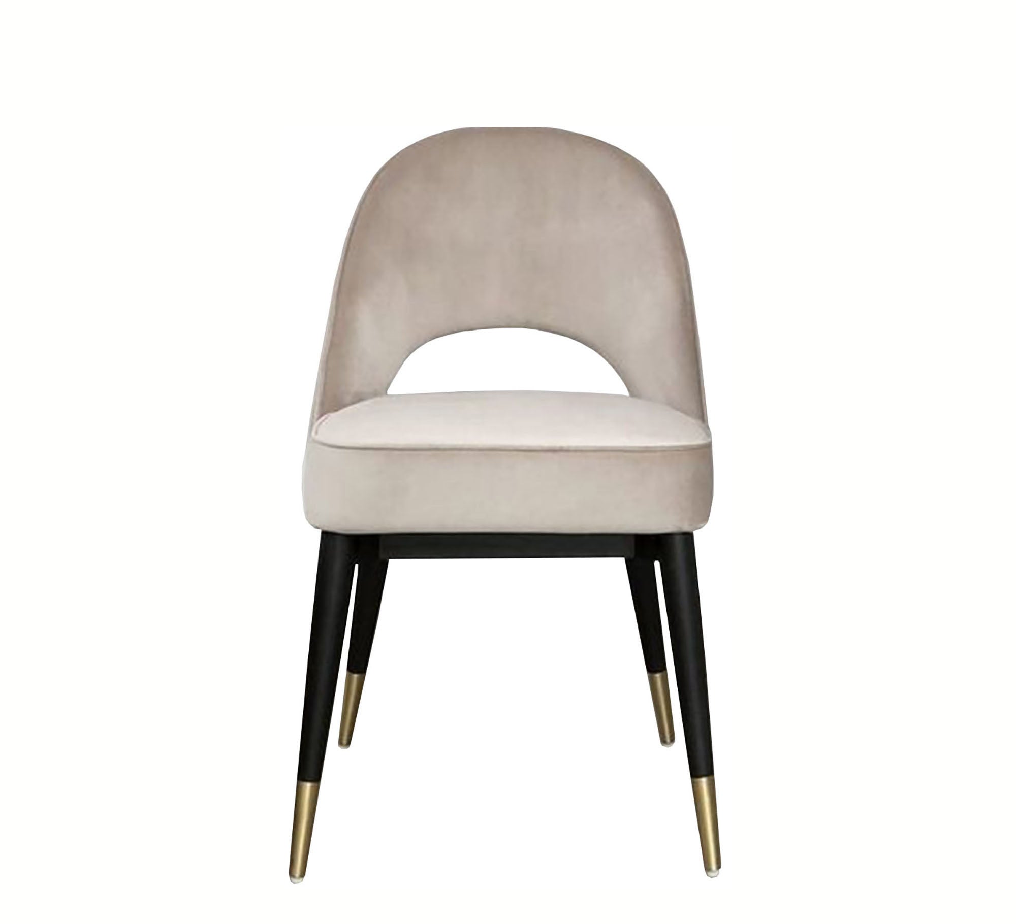 Upholstered beige chair - Vitrine Furniture - Furniture