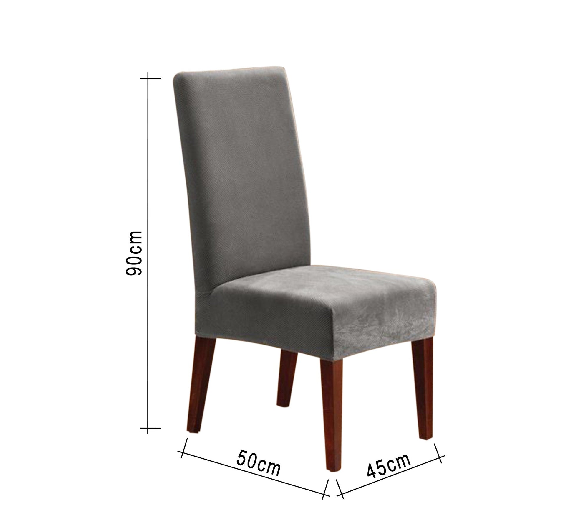 Upholstered chair with square base - Vitrine Furniture - Furniture