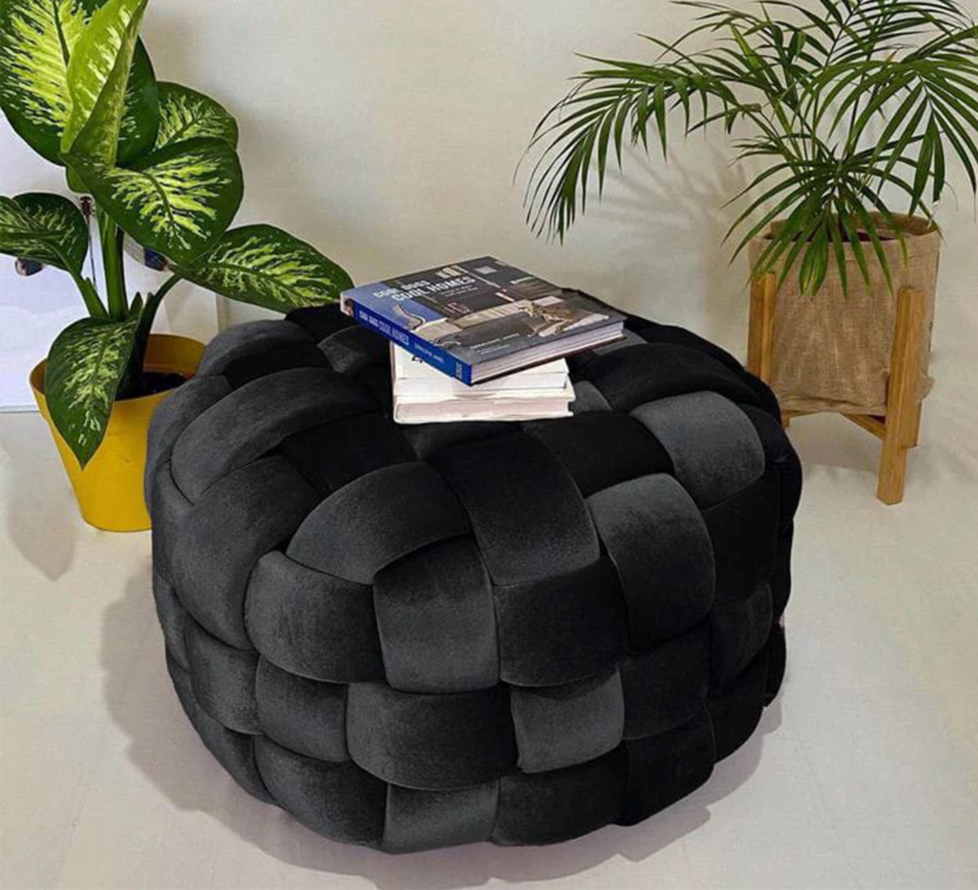 Upholstered pouffe - Vitrine Furniture - Furniture