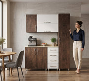 Upper and lower kitchen unit - Vitrine Furniture - Kitchen Set