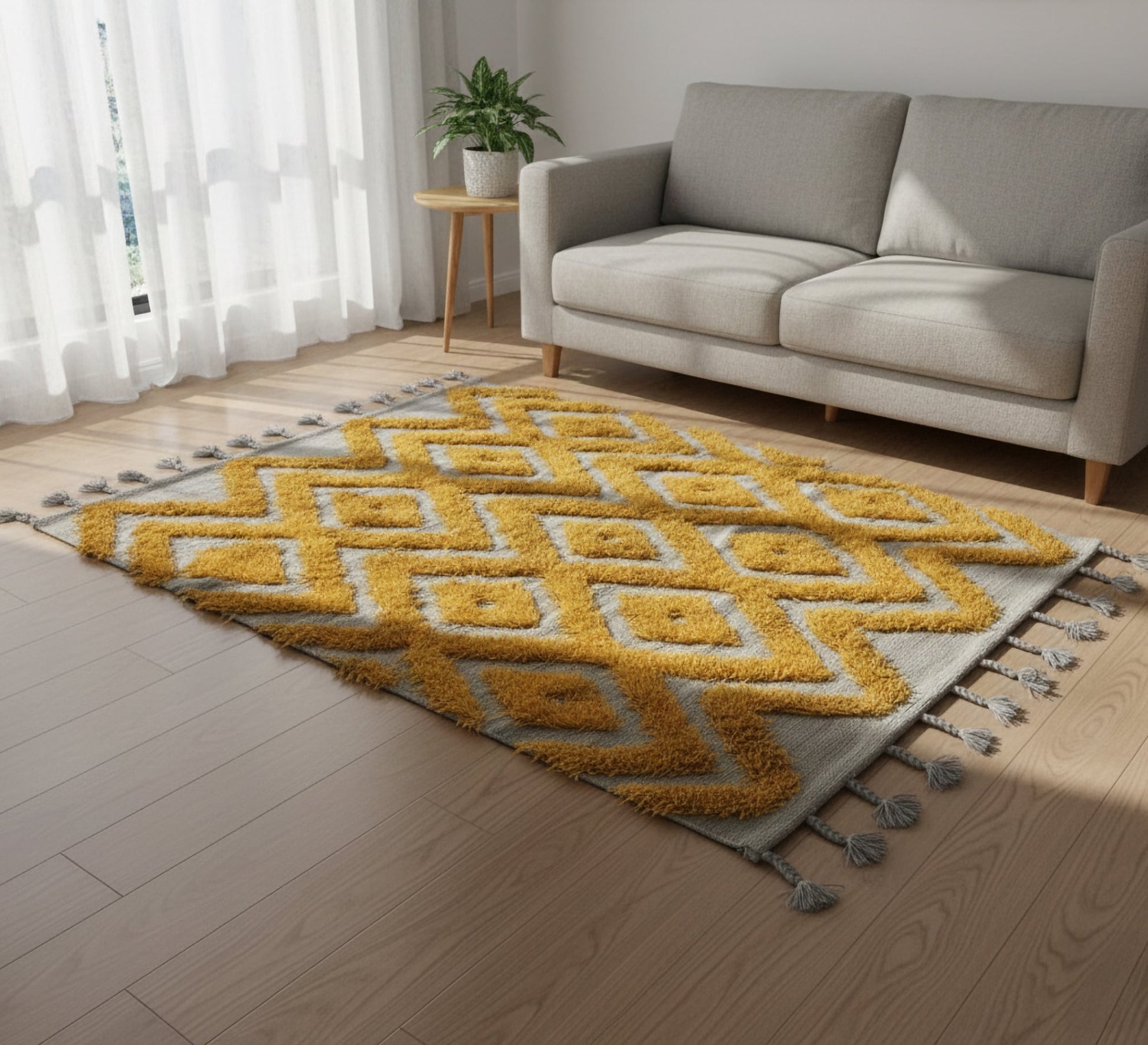 Vibrant patterned rug - Vitrine Furniture - Accessories
