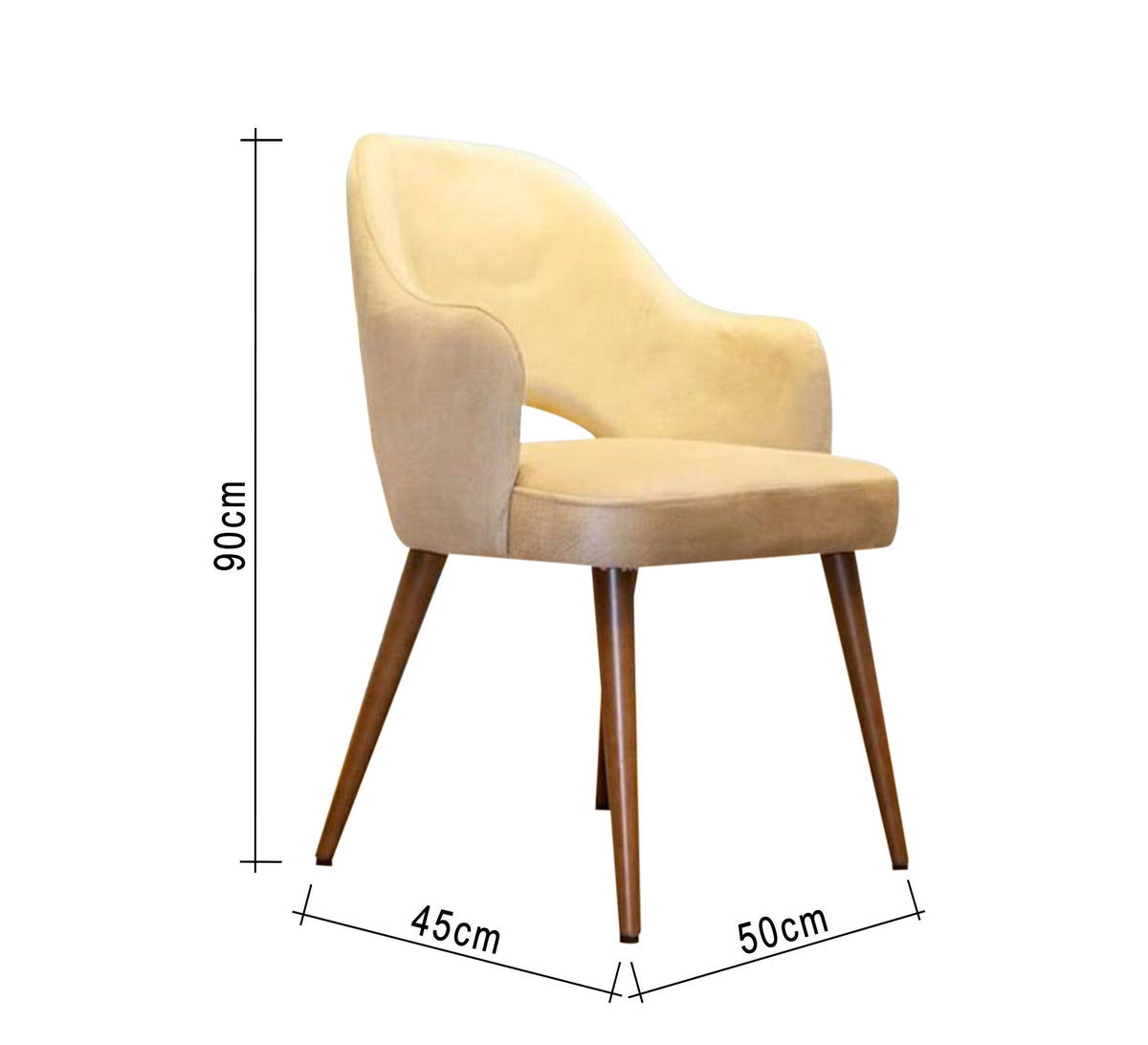 Vintage beige armchair - Vitrine Furniture - Furniture