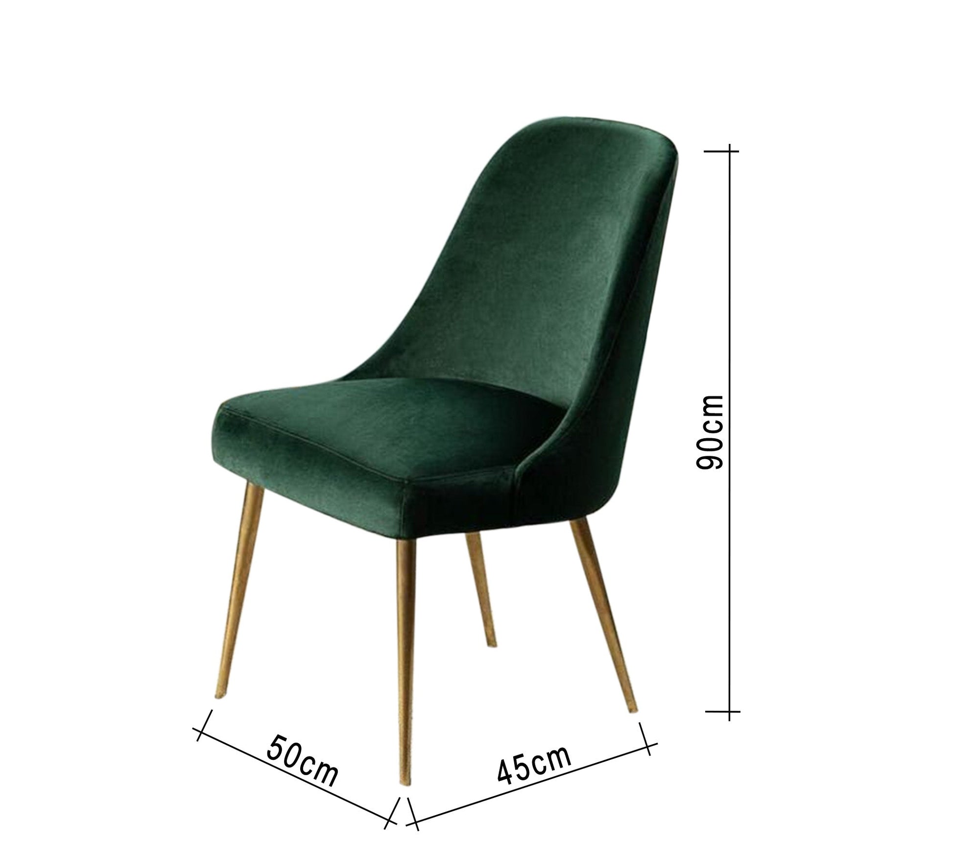 Vintage green armchair - Vitrine Furniture - Furniture