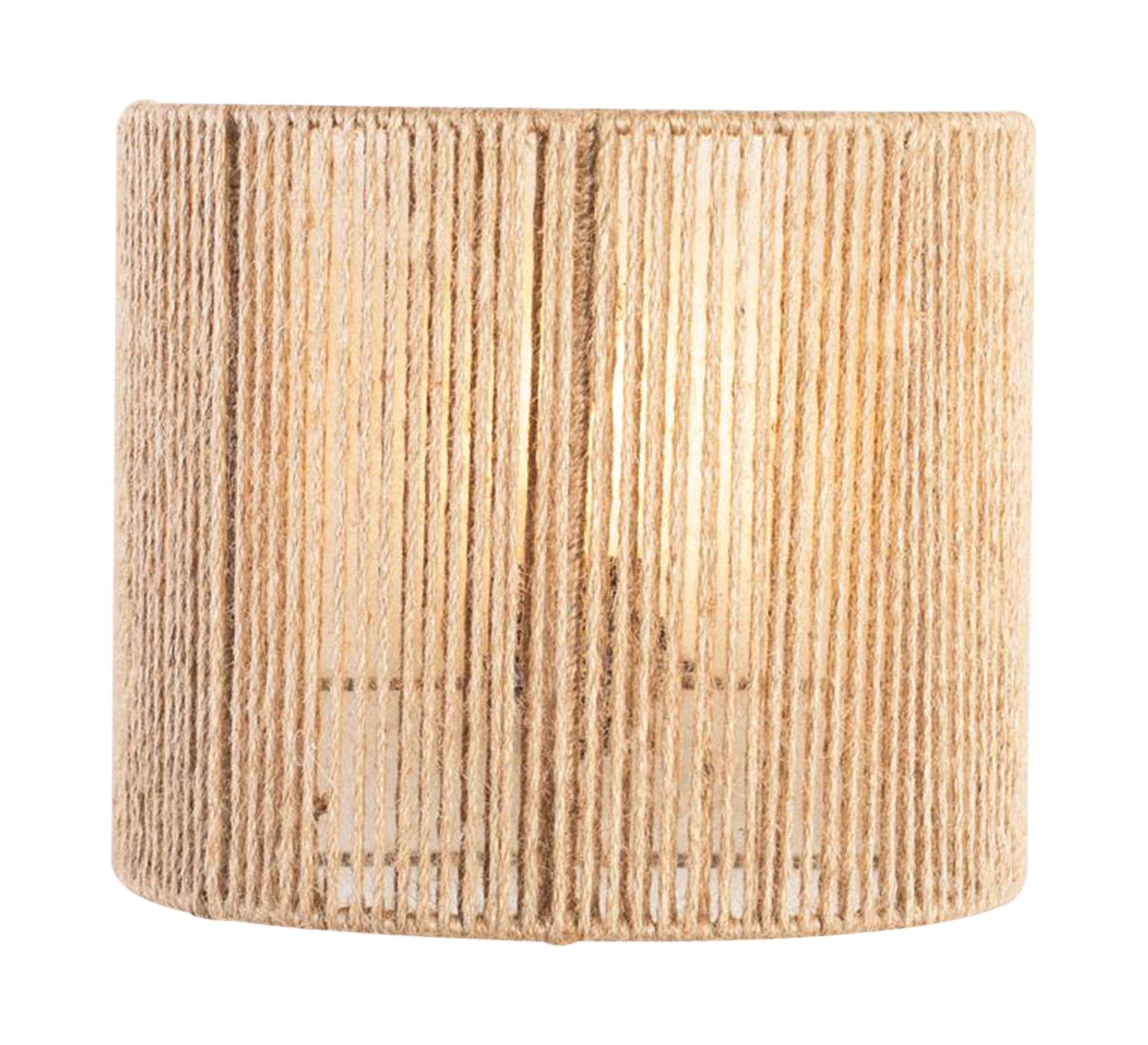 Wall lamp covered with beige threads - Vitrine Furniture - Lighting