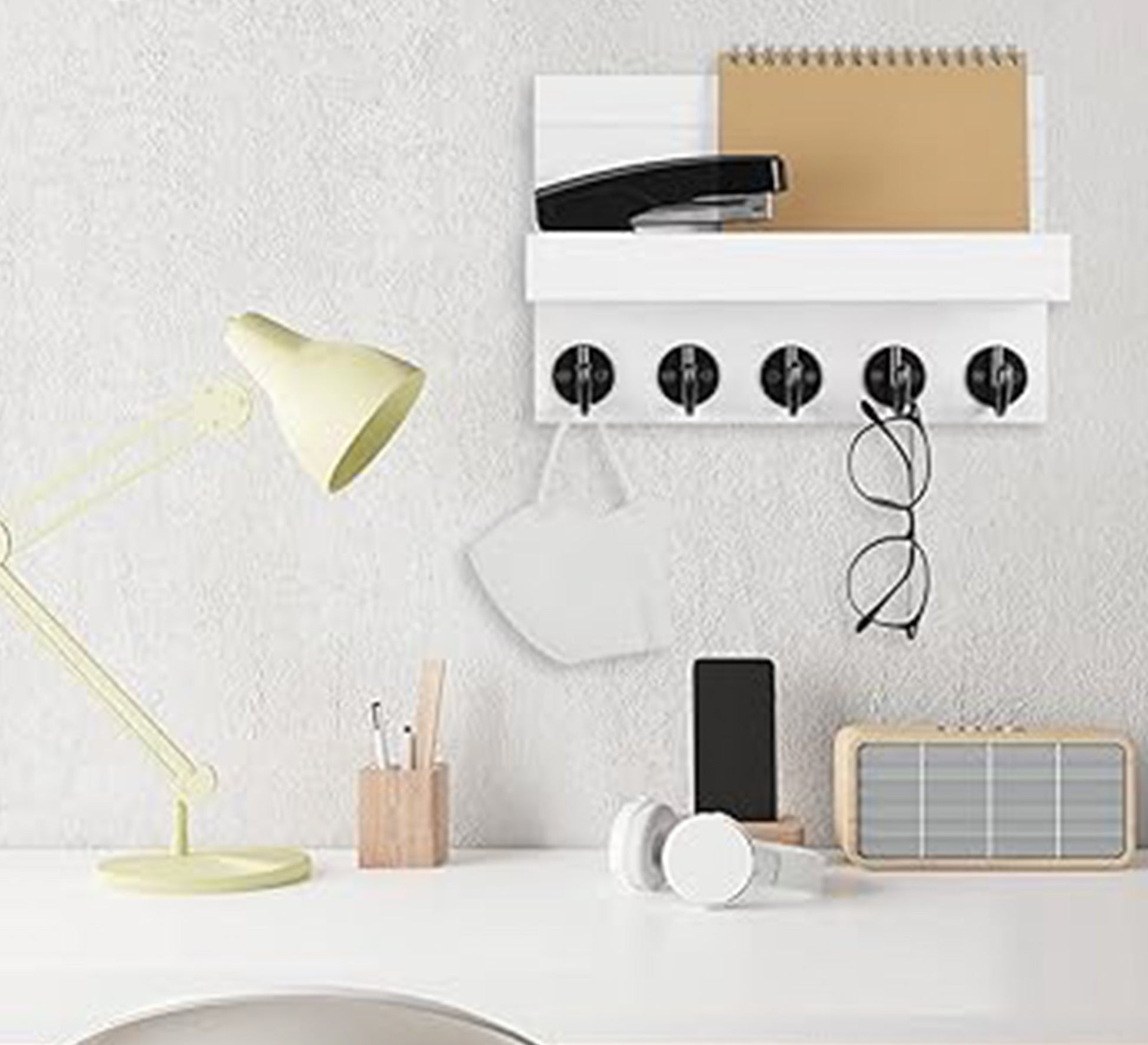 Wall - mounted Key Holder and Mail Holder - Vitrine Furniture - Décor