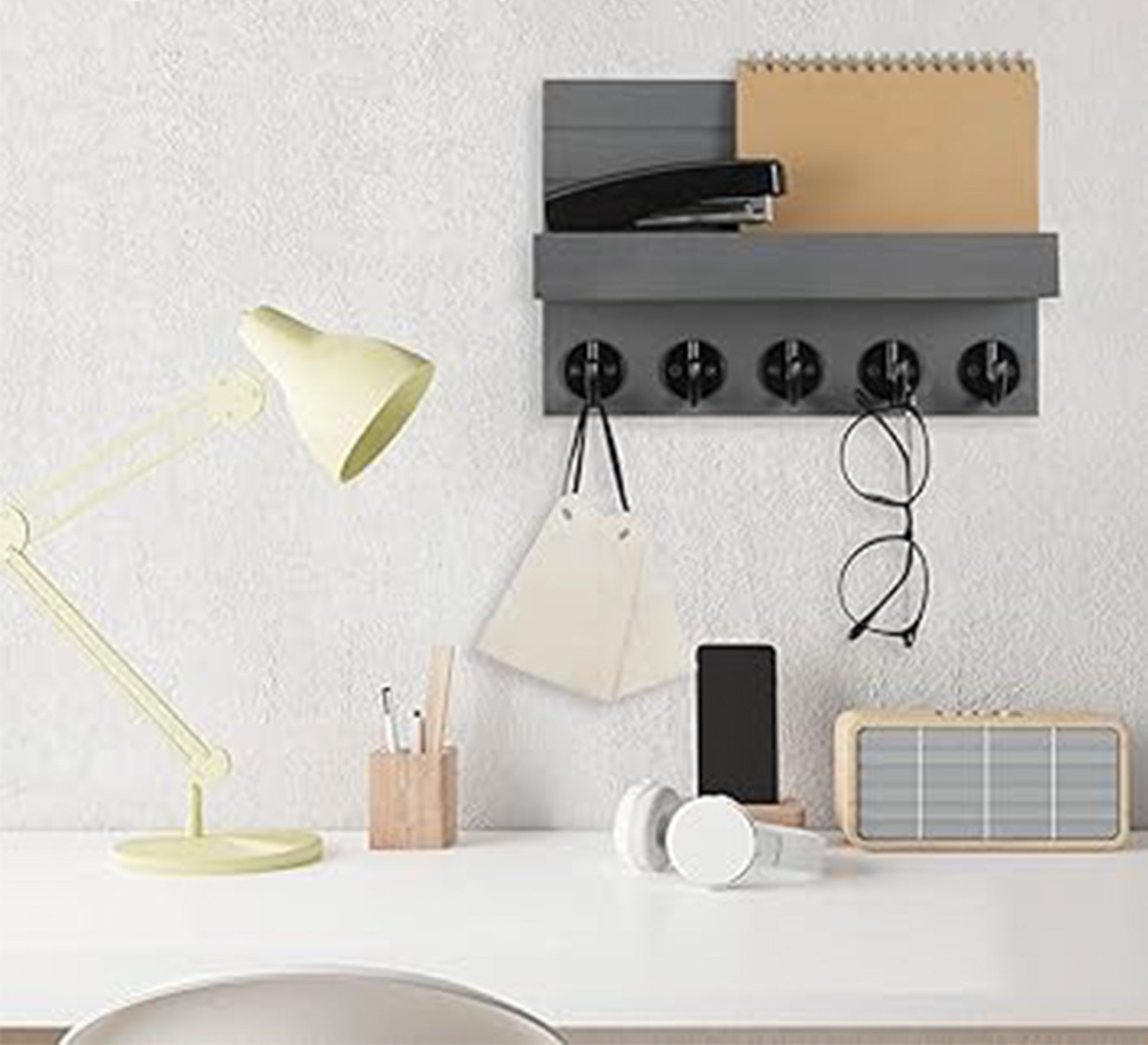 Wall - mounted Key Holder and Mail Holder - Vitrine Furniture - Décor