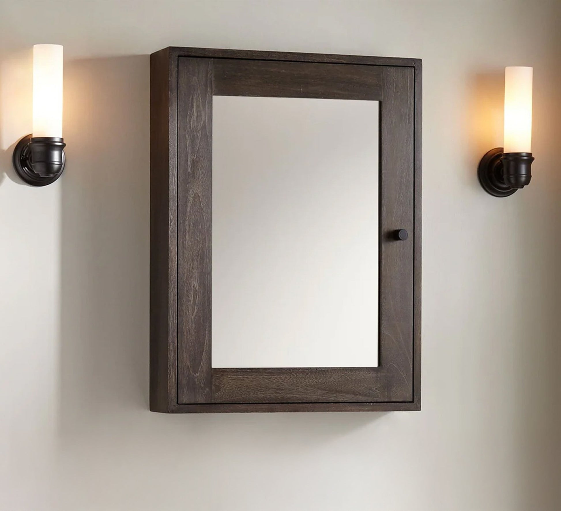 Wall - mounted storage unit with a mirror - Vitrine Furniture - Décor