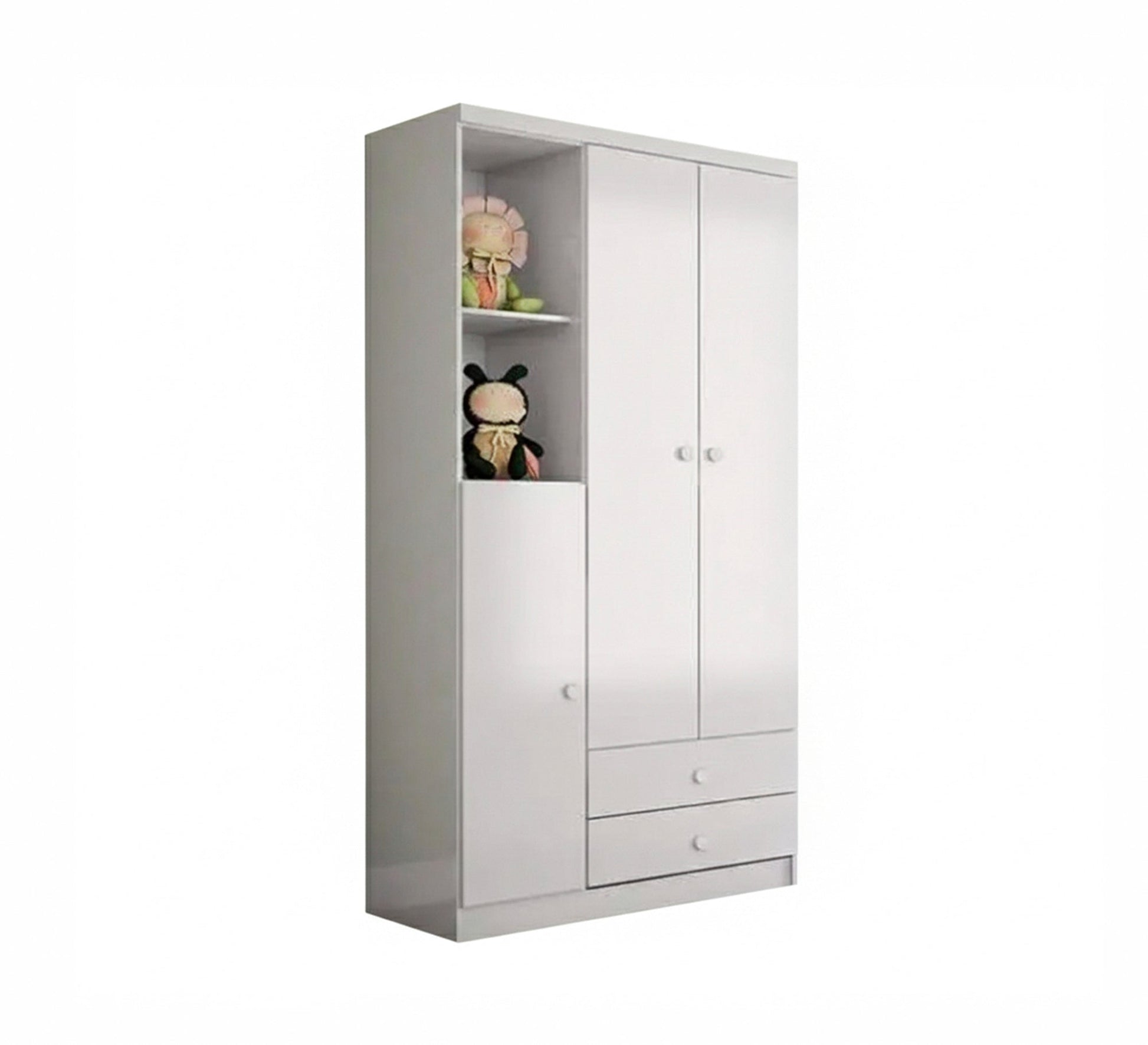 Wardrobe with open storage shelves - Vitrine Furniture - Wardrobes