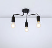 White 3-light pendant - Vitrine Furniture - Ceiling lights