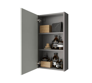 White and grey Bathroom cabinet - Vitrine Furniture - Furniture