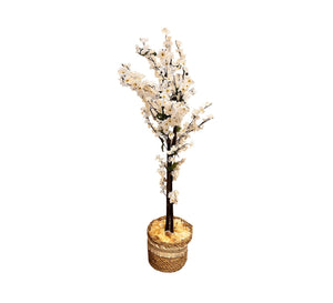 White artificial rose - Vitrine Furniture - Décor