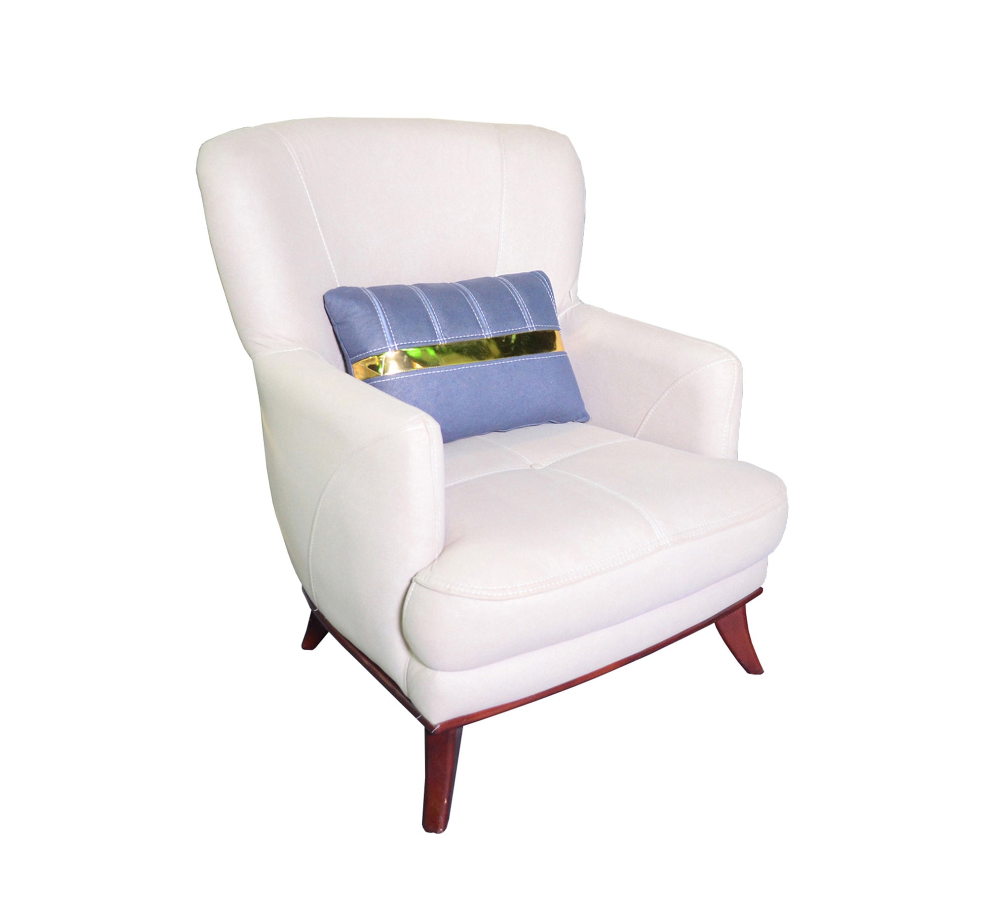 White * Baby Blue living room - Vitrine Furniture - Living room sets