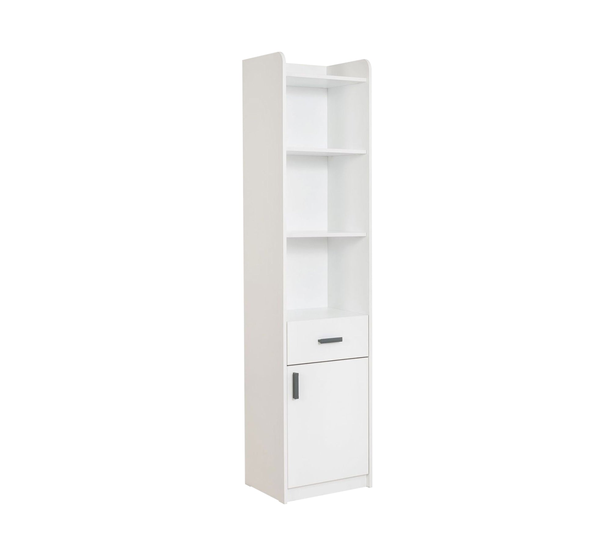 White bathroom cabinet with unique design - Vitrine Furniture - Furniture