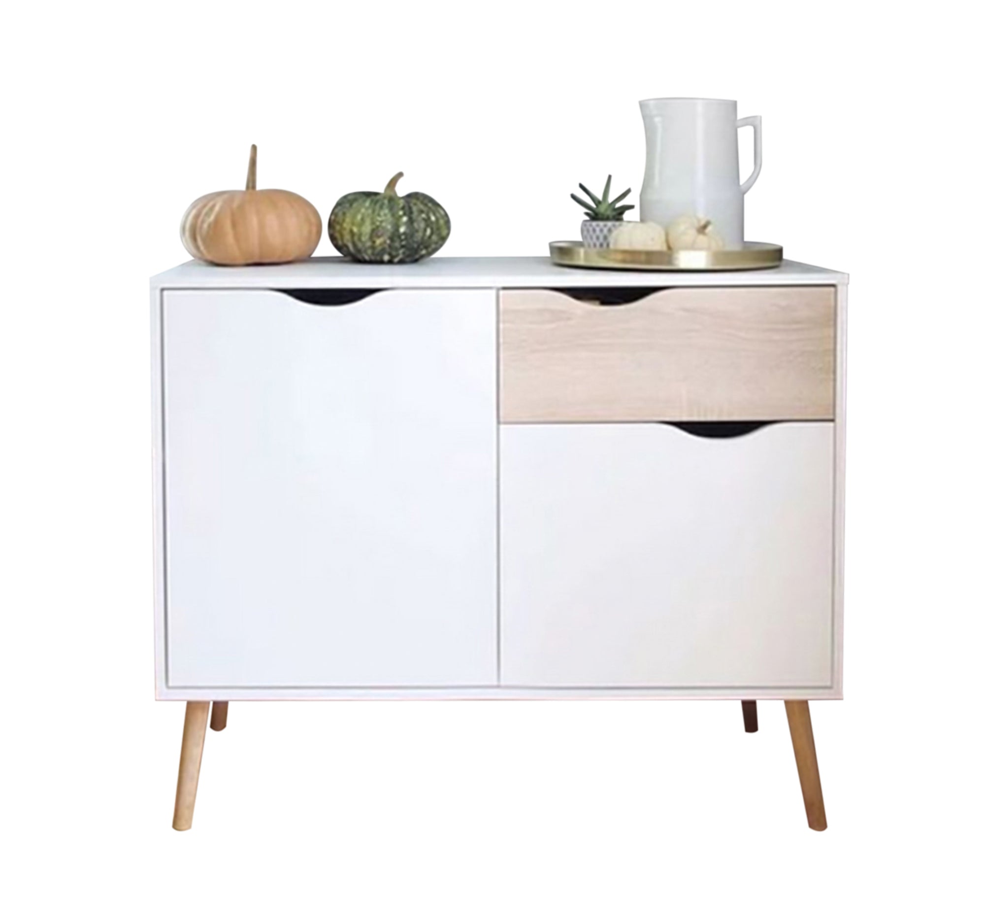 White & Beige Coffee Corner: Cozy, Stylish Brews - Vitrine Furniture - Furniture