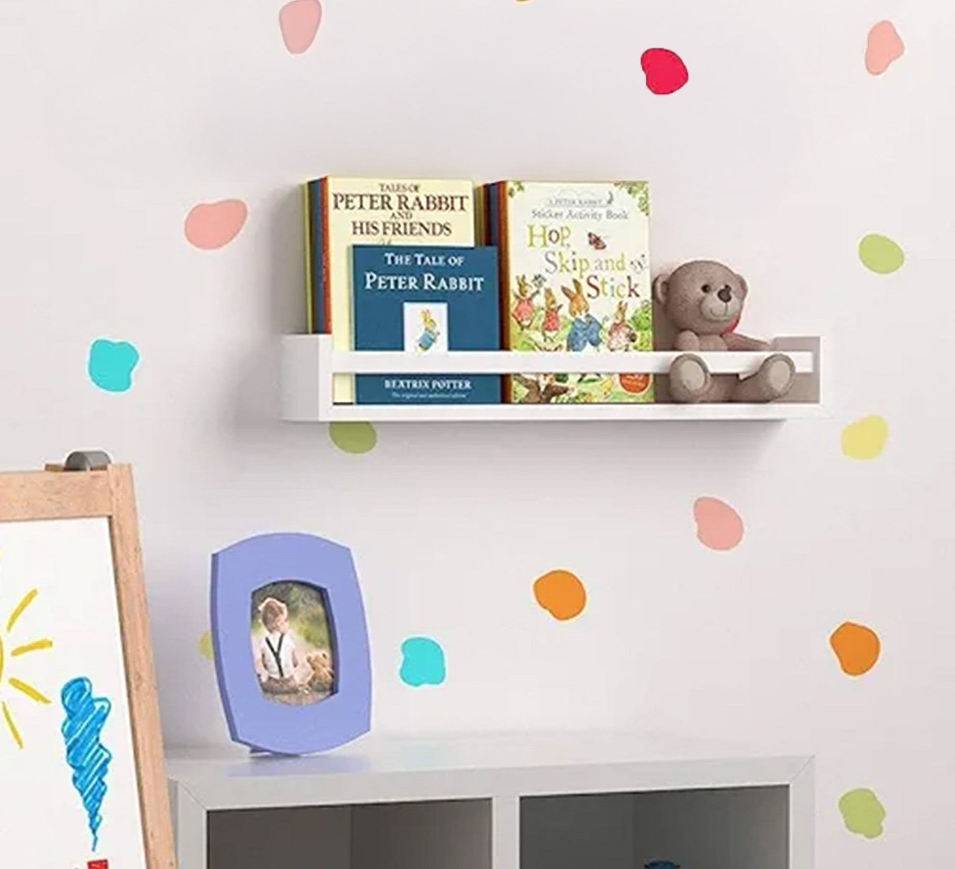 White Book Holder Shelf - Vitrine Furniture - Furniture