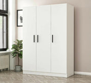 White cabinet doors with simple handles - Vitrine Furniture - Furniture