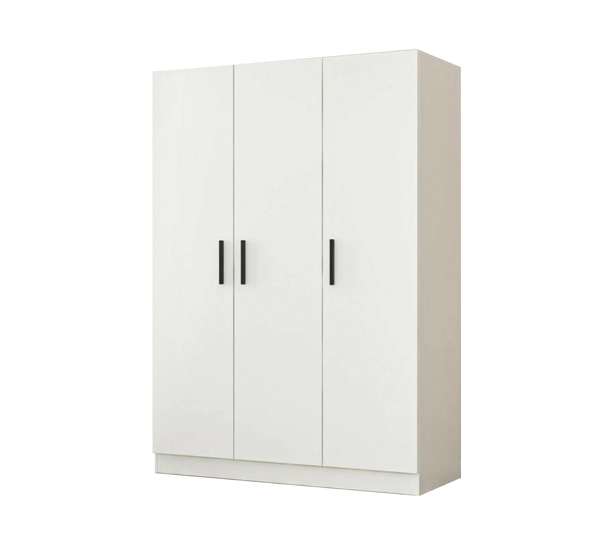 White cabinet doors with simple handles - Vitrine Furniture - Furniture