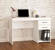 White desk with two drawers and big shelf - Vitrine Furniture - Kids Rooms