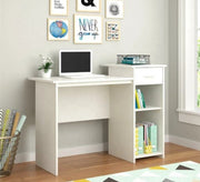 White desk with two shelves and a drawer - Vitrine Furniture - Kids Rooms
