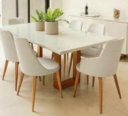 White dining table - Vitrine Furniture - Furniture