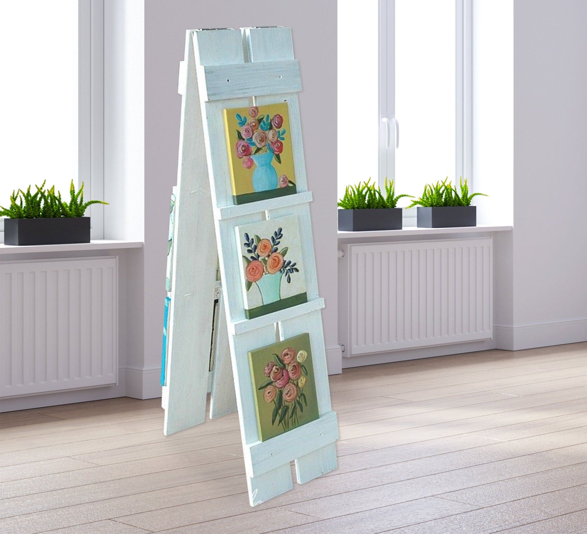 White Frame Holder - Vitrine Furniture - Décor