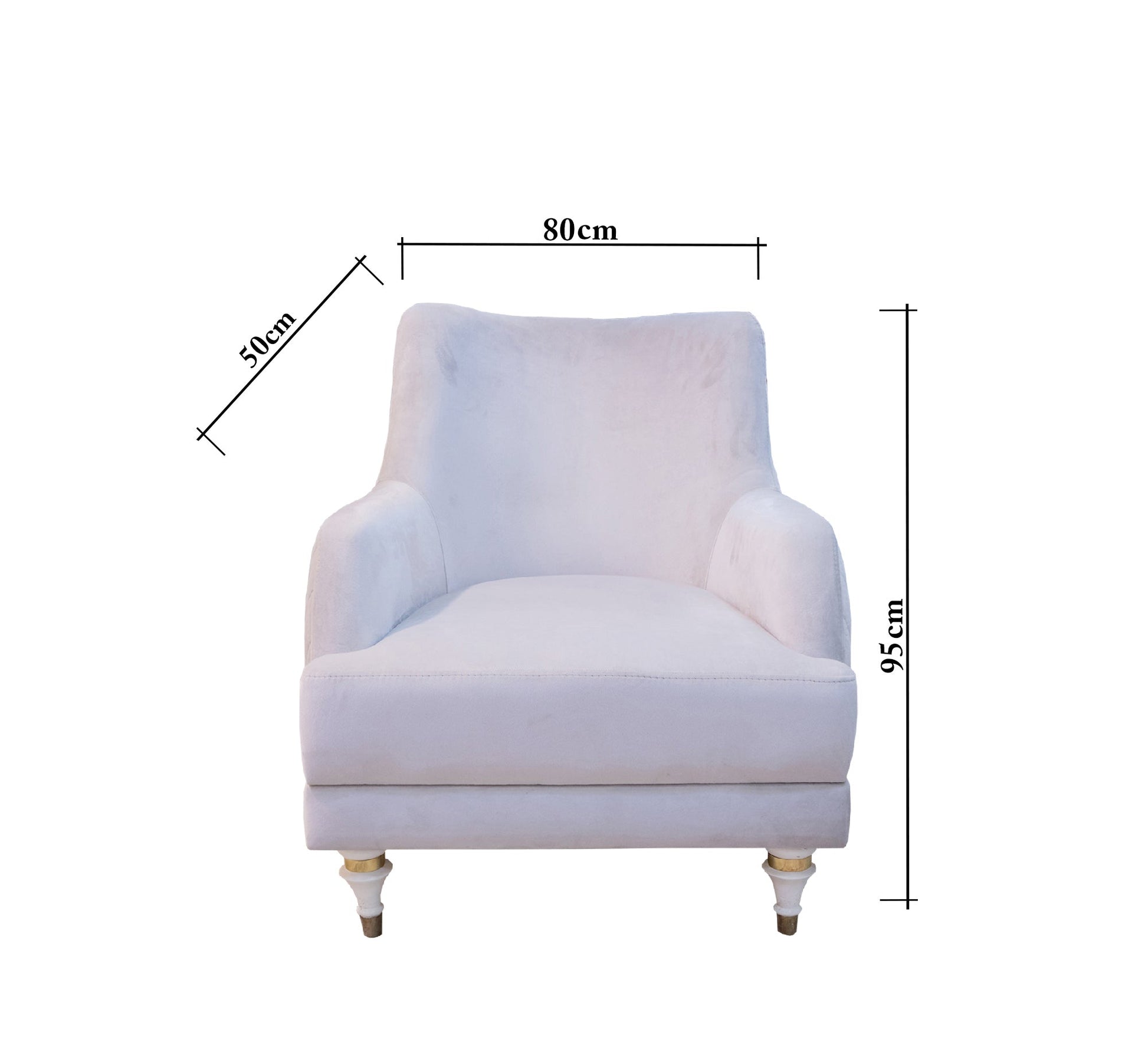 White & Gold Living Room with Fuchsia Accent Pillow - Vitrine Furniture - Living room sets