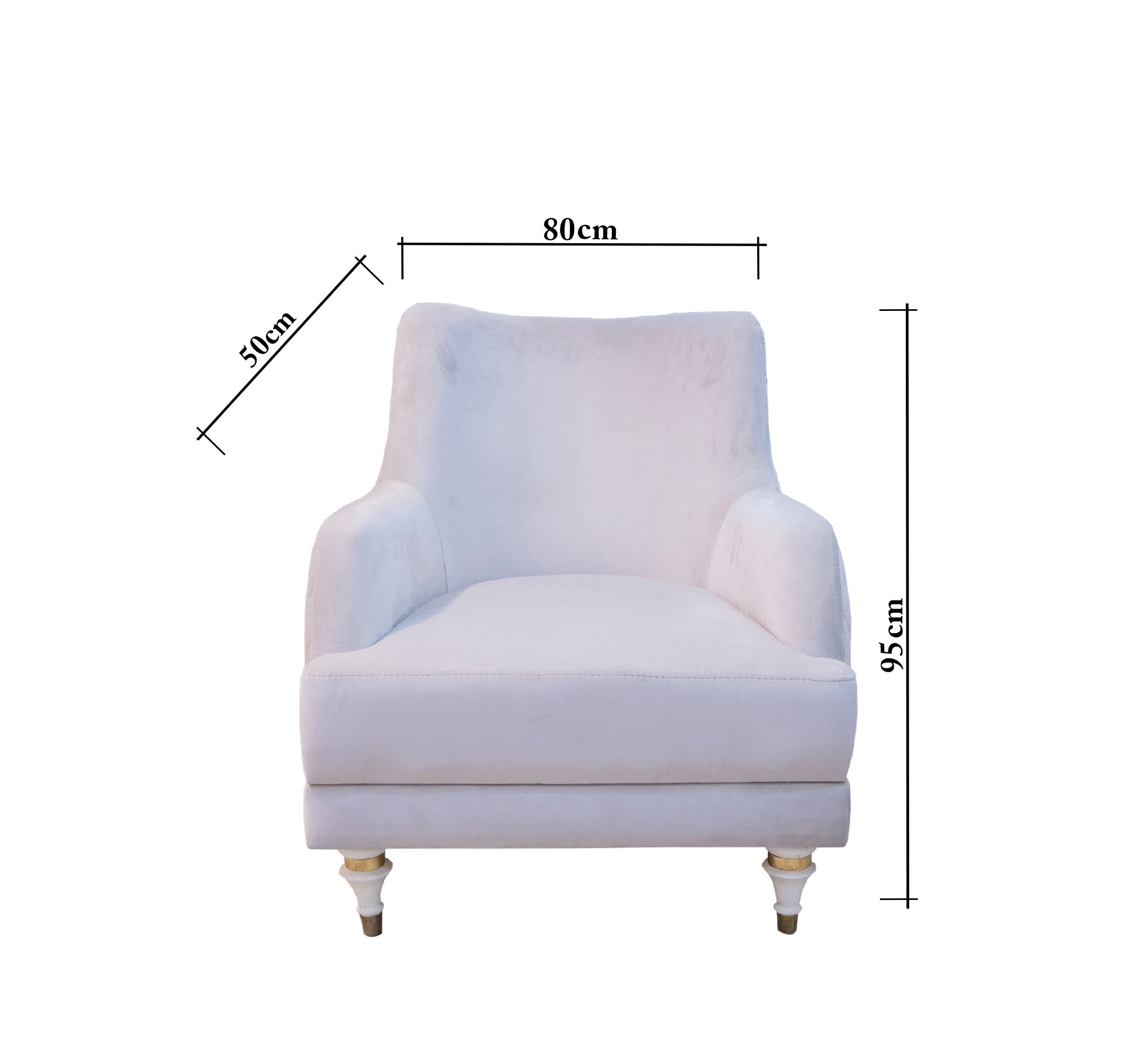 White & Gold Living Room with Fuchsia Accent Pillow - Vitrine Furniture - Living room sets