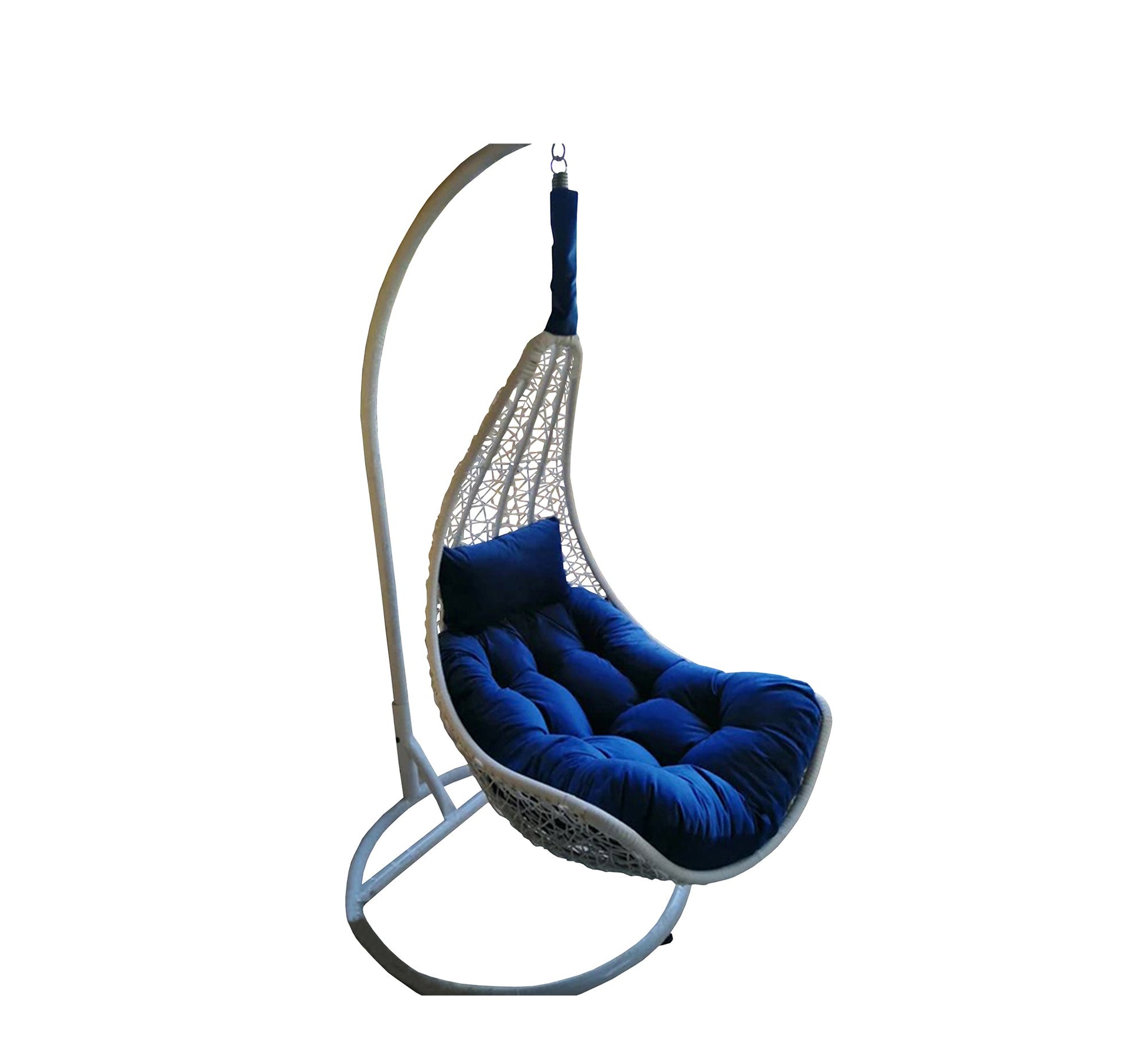 White half moon swing - Vitrine Furniture - Outdoor Products