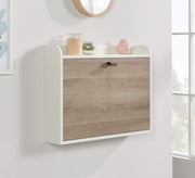 White hanging folding desk - Vitrine Furniture - Furniture