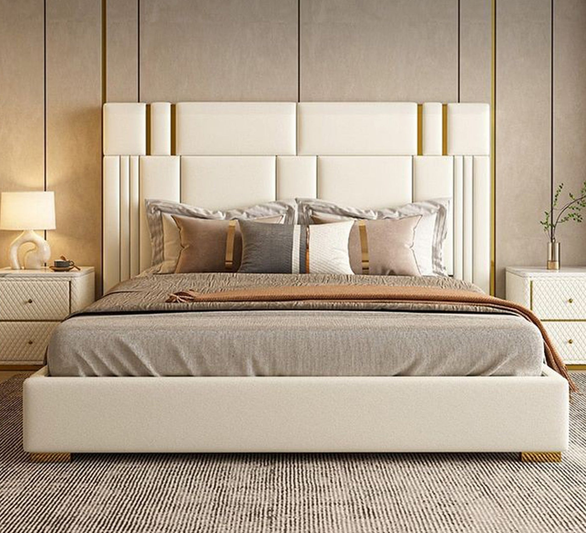 White luxury with a touch of gold - Vitrine Furniture - Furniture