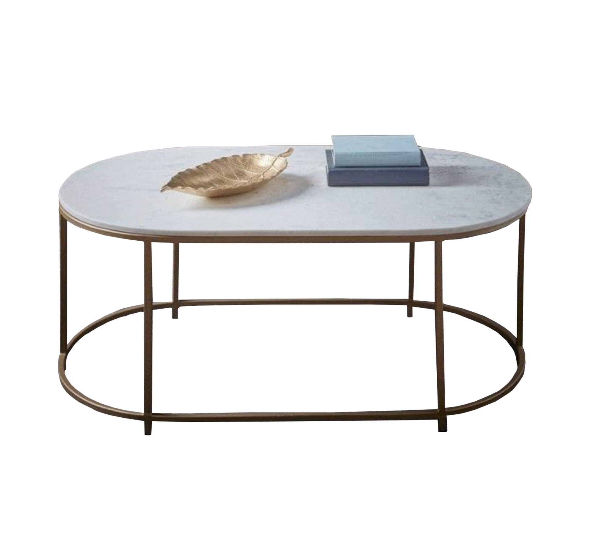 White Marble - Top Center Table - Vitrine Furniture - Furniture