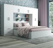 White Master Bedroom, Serene & Chic - Vitrine Furniture - Furniture