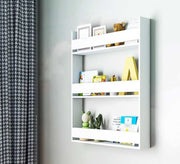 White MDF Shelves - Vitrine Furniture - Décor