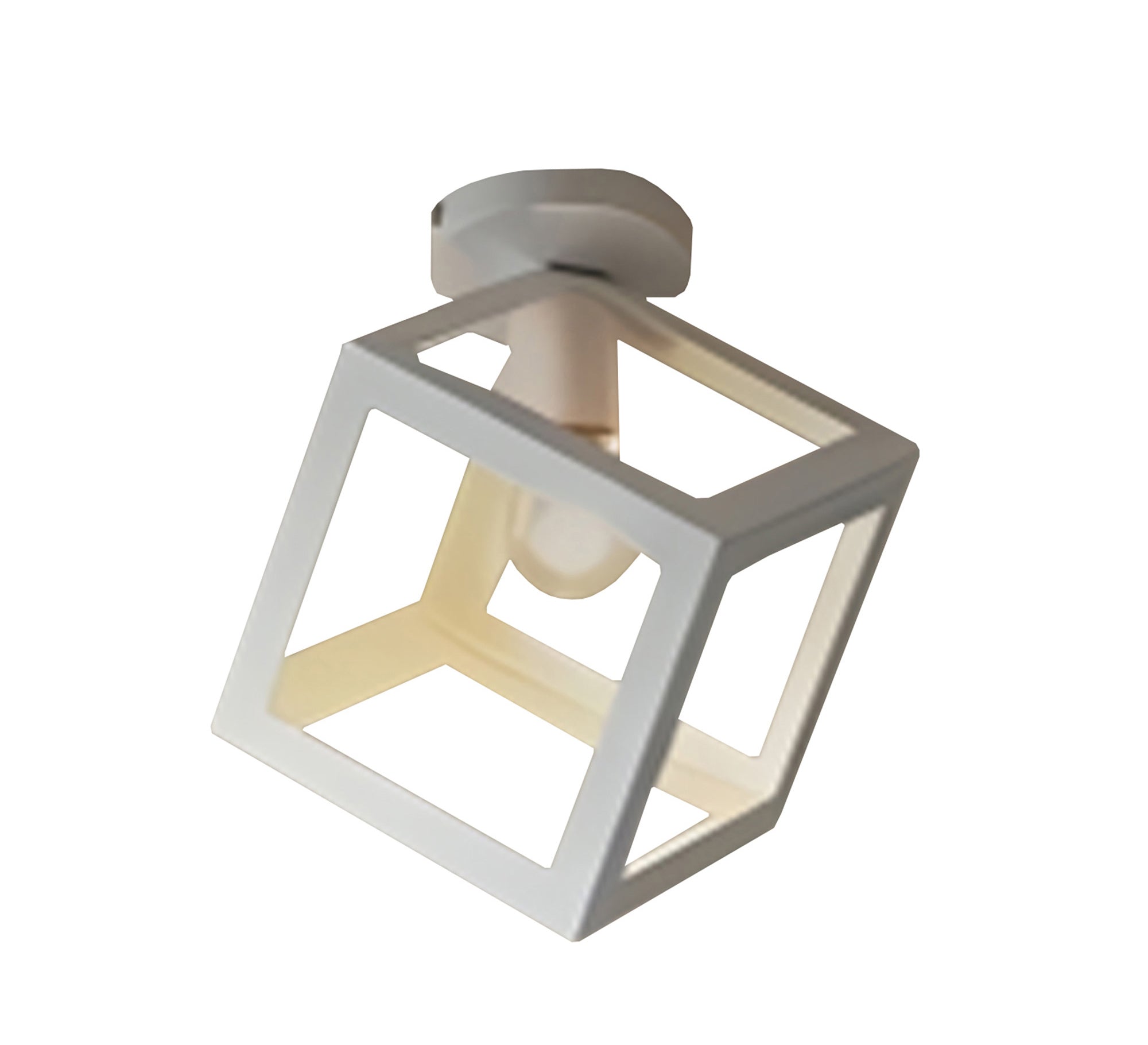 White metal lighting unit for the ceiling - Vitrine Furniture - Lighting