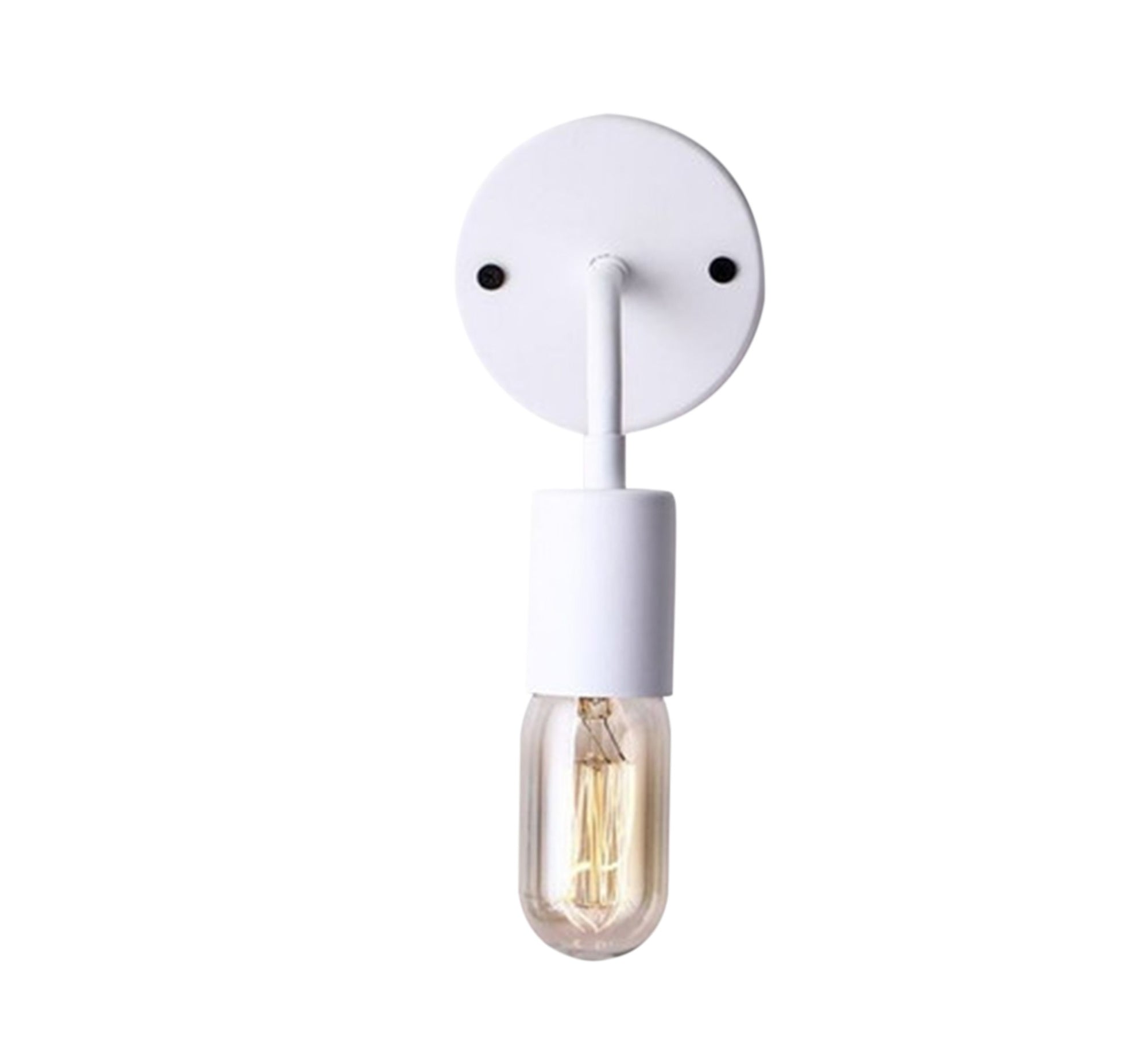 White Metal Wall Lamp - Vitrine Furniture - Lighting