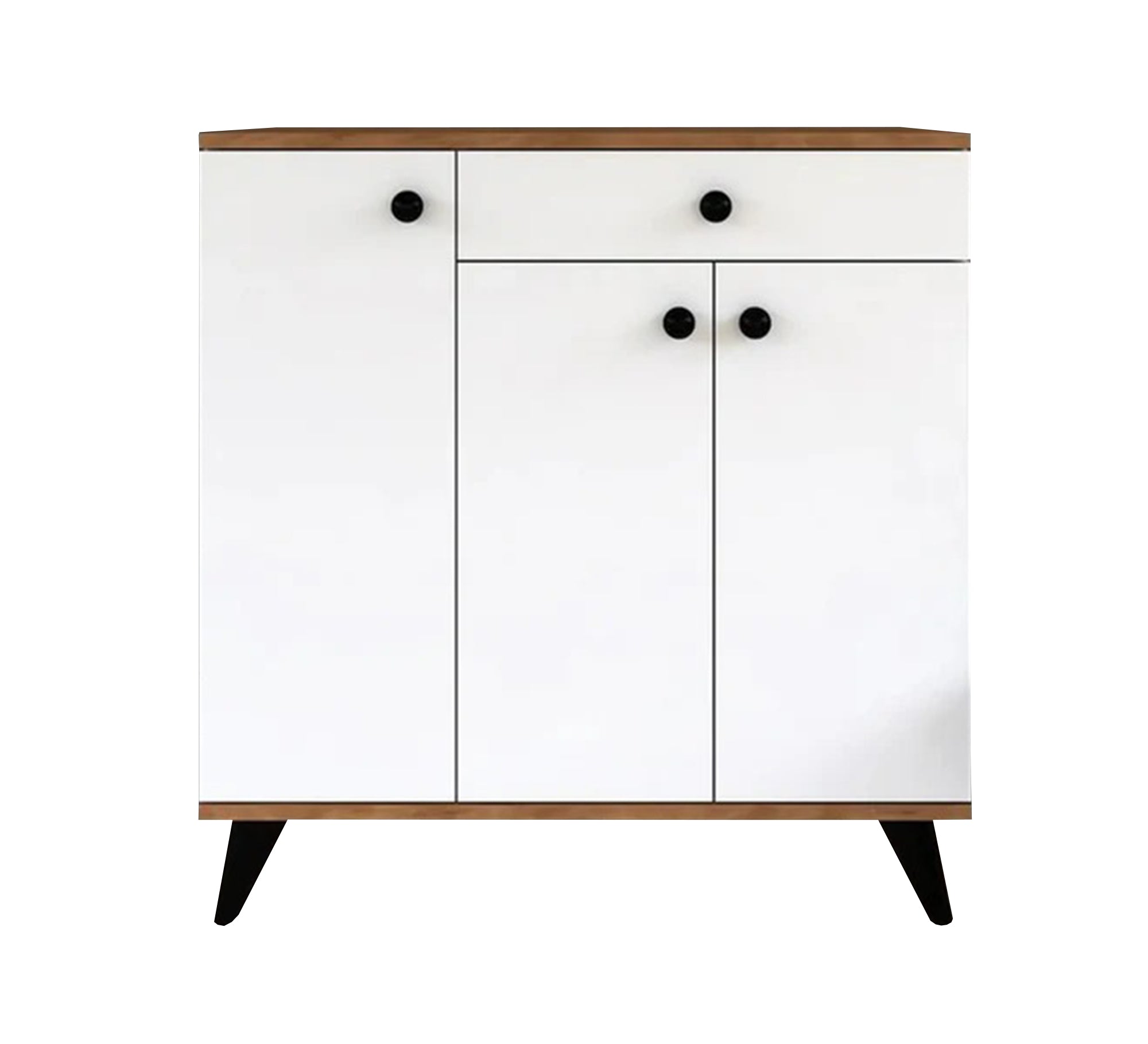 White modern shoe rack - Vitrine Furniture - Furniture