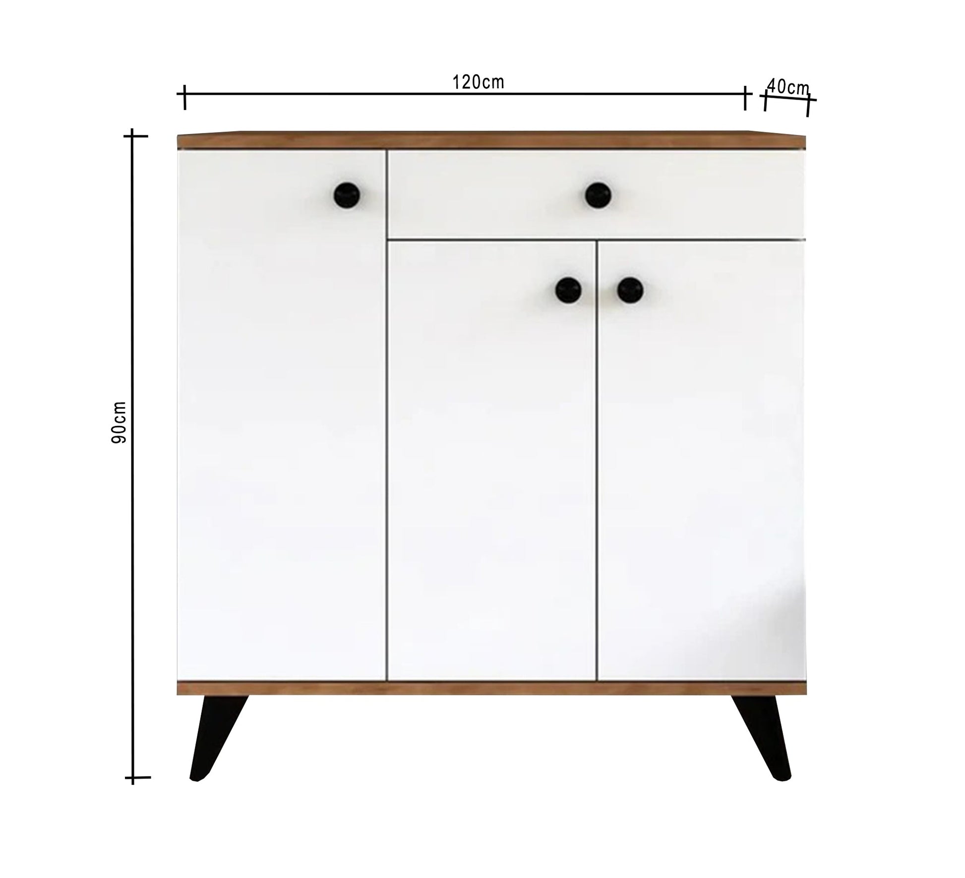 White modern shoe rack - Vitrine Furniture - Furniture