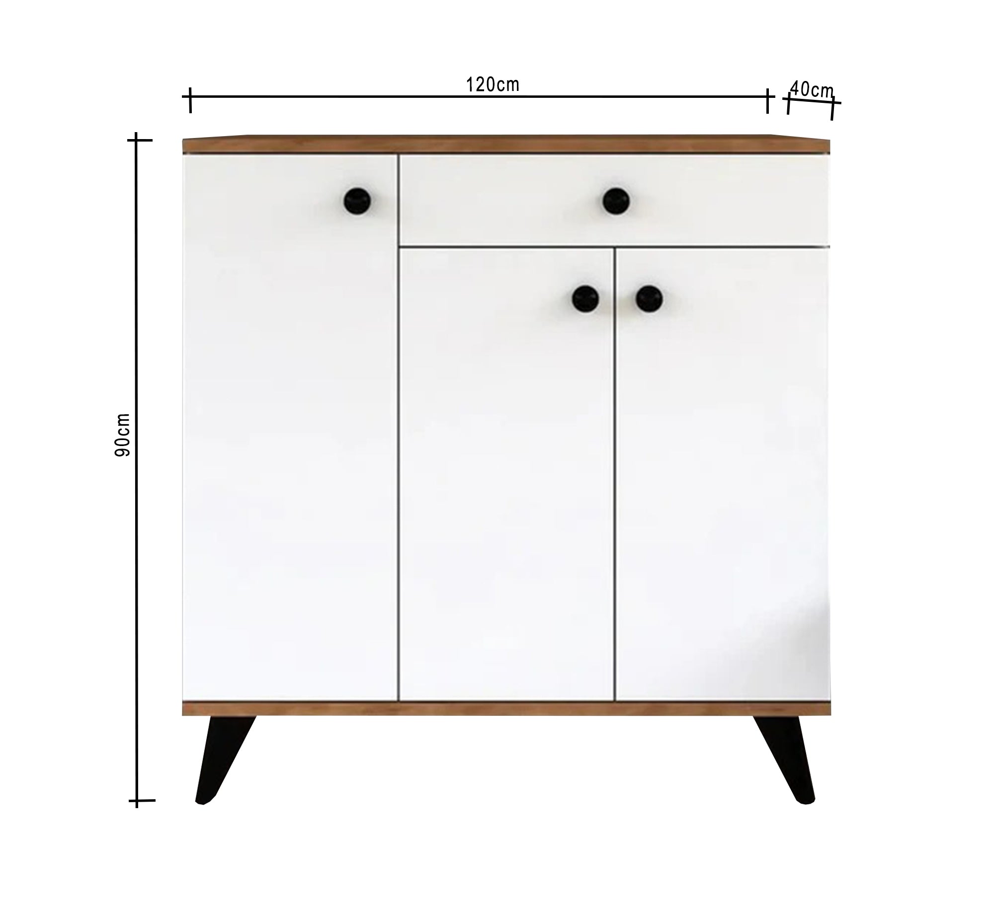 White modern shoe rack - Vitrine Furniture - Furniture