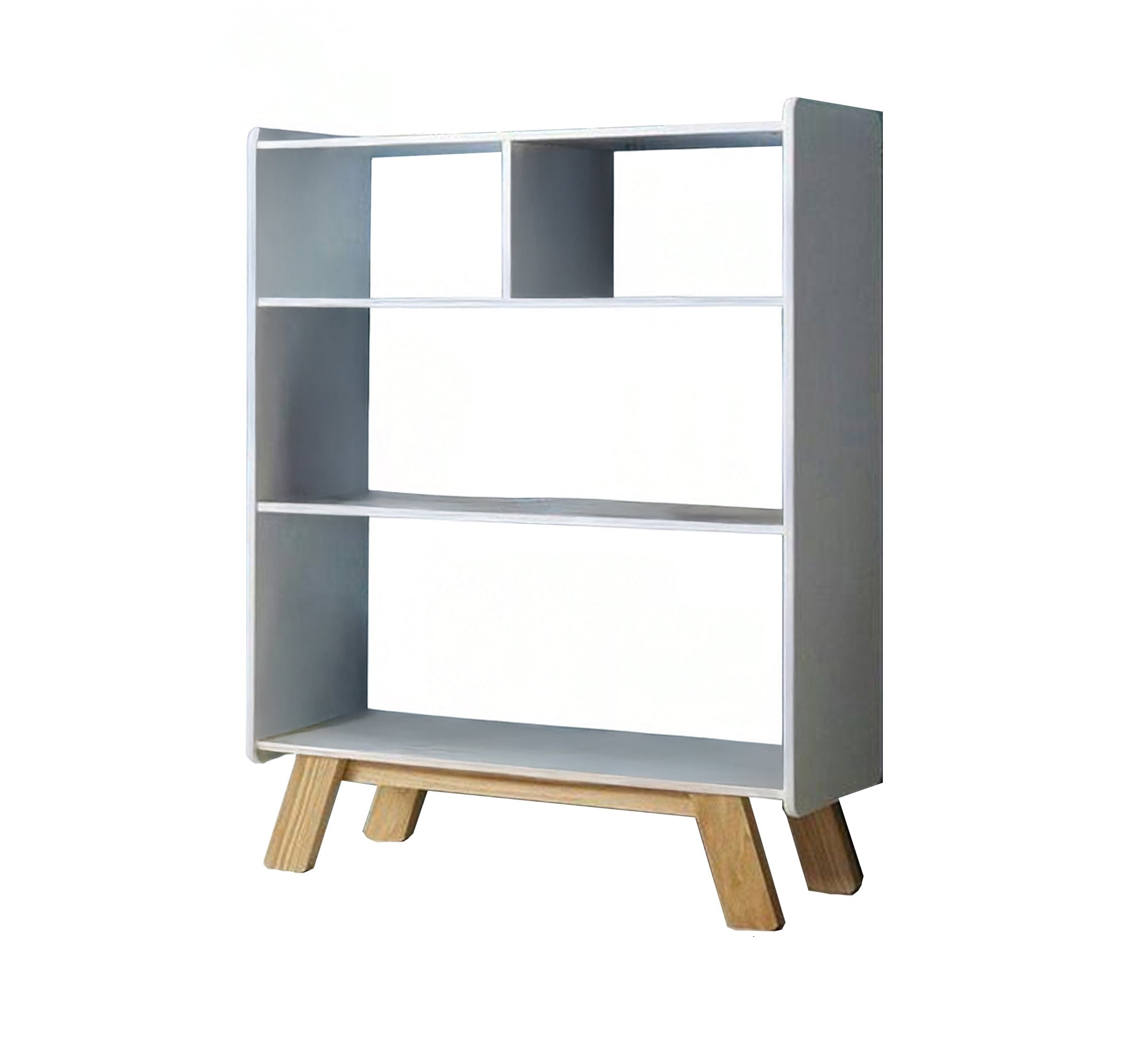White open bookcase - Vitrine Furniture - Furniture