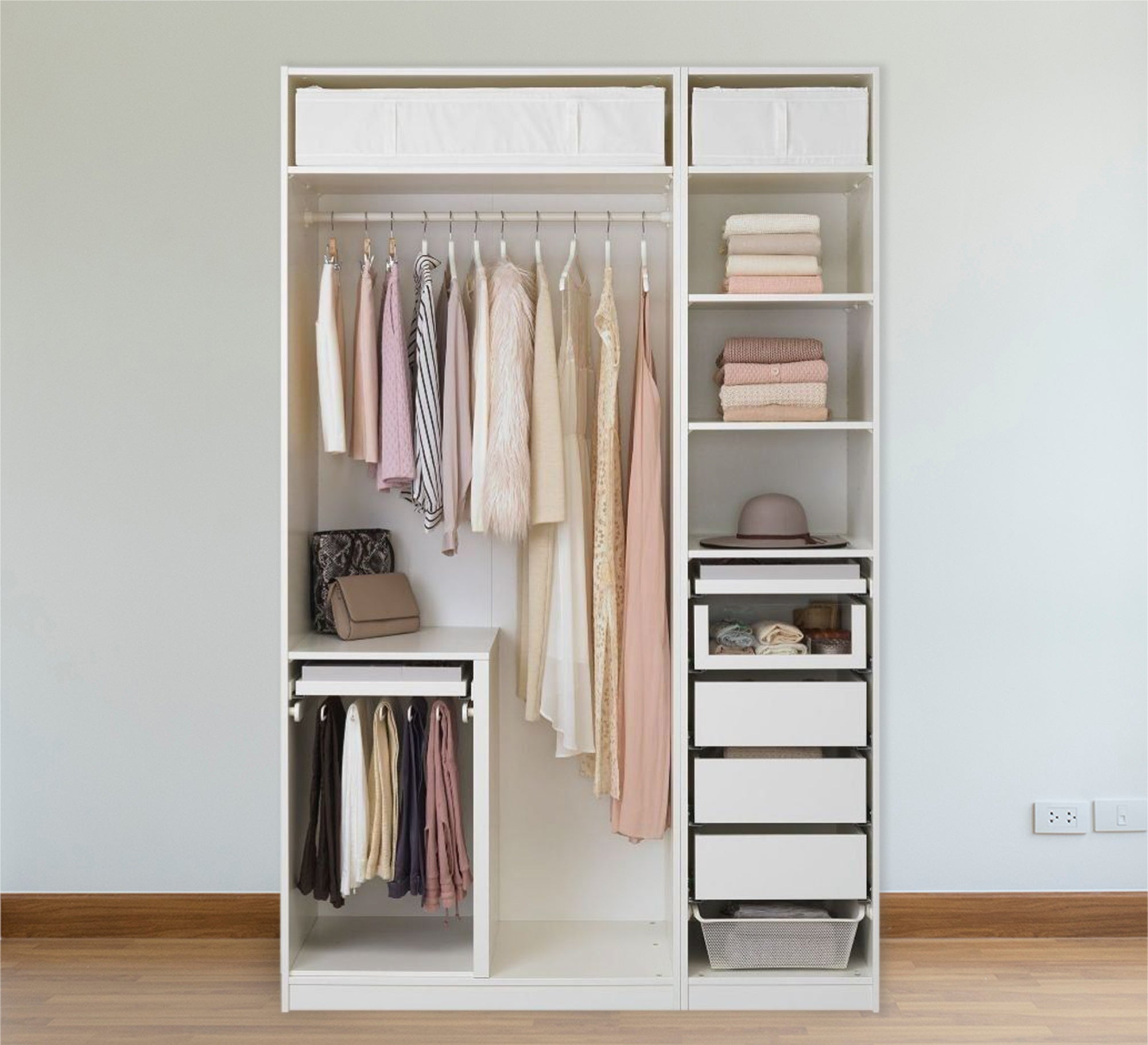 White open dresser - Vitrine Furniture - Furniture