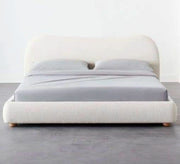 White Queen size bed - Vitrine Furniture - Furniture