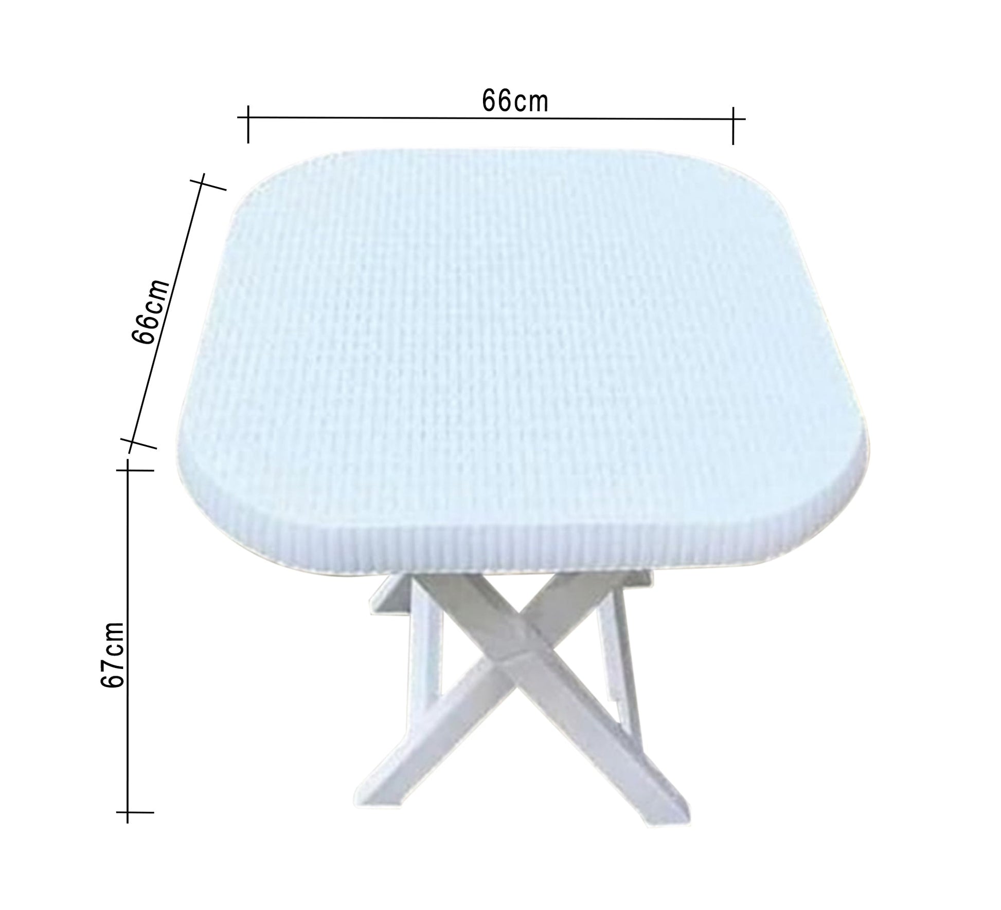 White rattan set, practical, stylish, and perfect for the garden - Vitrine Furniture - Outdoor Products