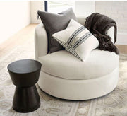 White round chair with elegant design - Vitrine Furniture - Chairs & Chaise lounge