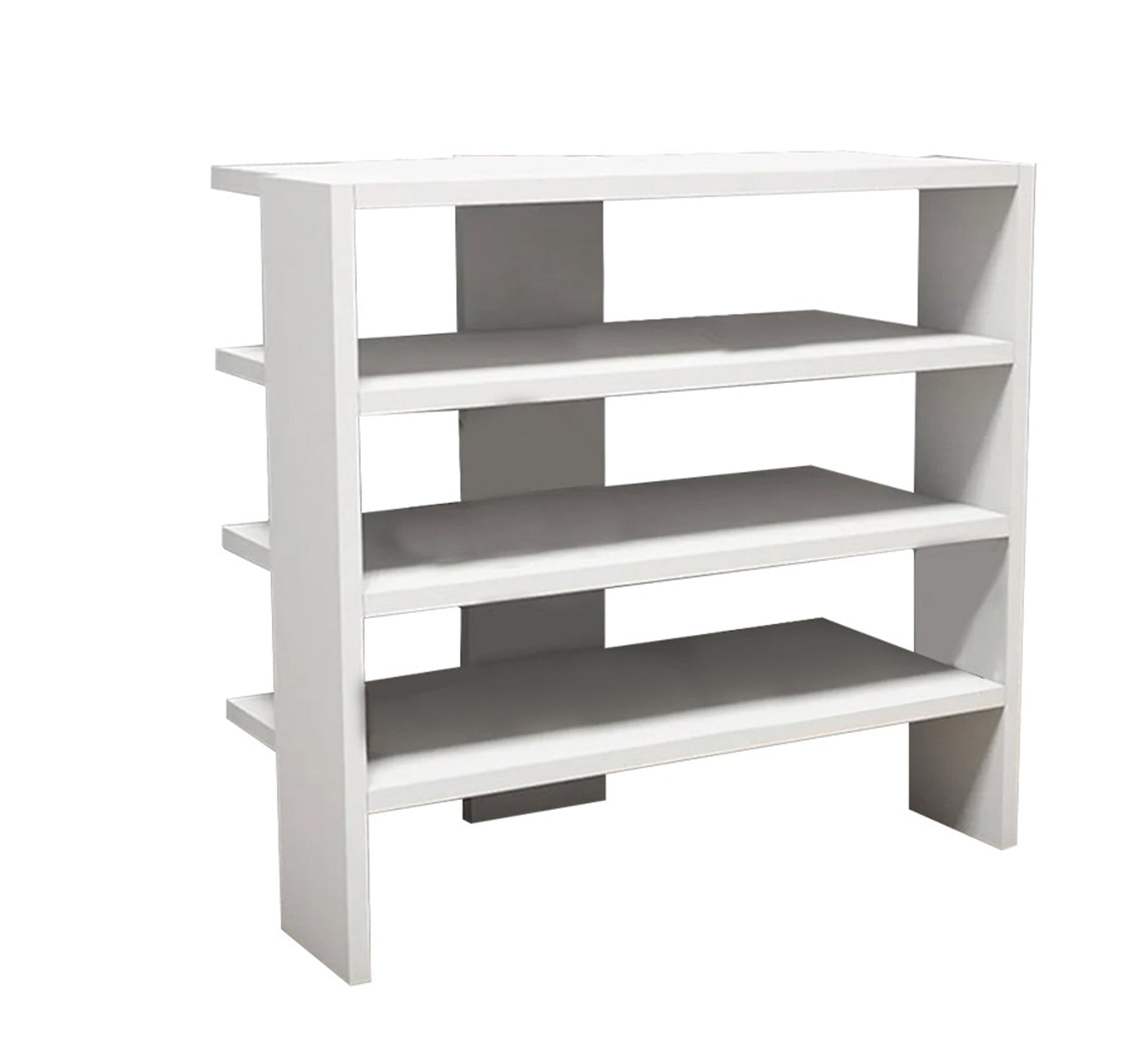 White Shoe Rack with four shelves - Vitrine Furniture - Furniture