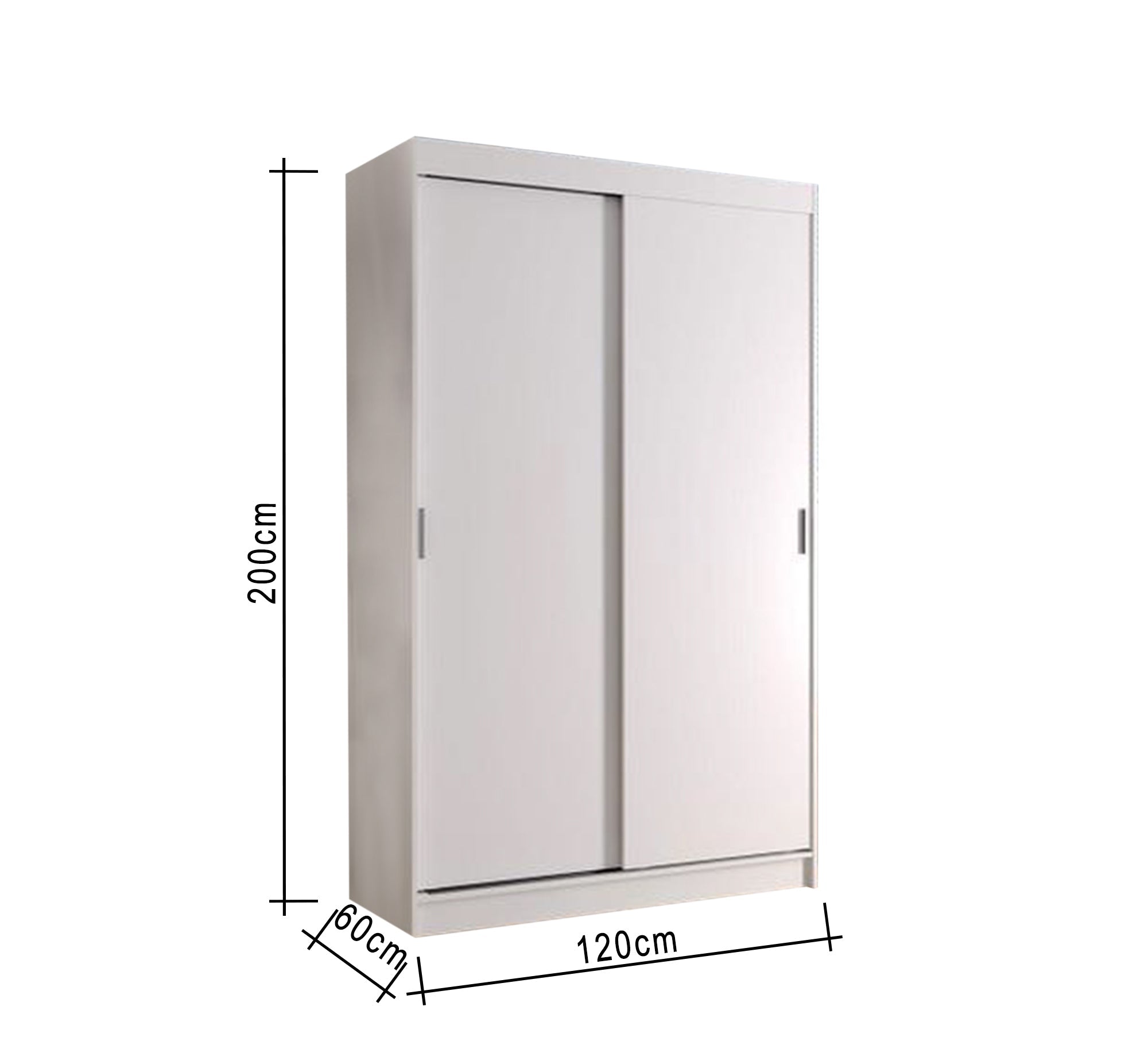 White sliding wardrobe - Vitrine Furniture - Furniture